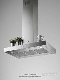 Cappa ad Isola Turboair 60x100
