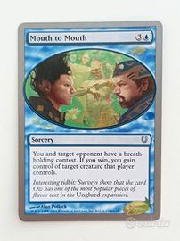 1x "Mouth to mouth" vintage uncommon ENG MTG NM 
