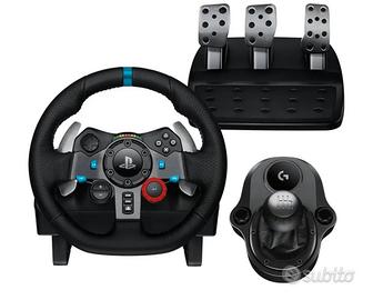 volante g29 con pedaliera e cambio manuale