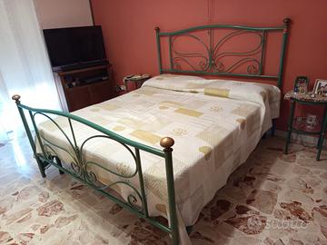 letto in ferro battuto 