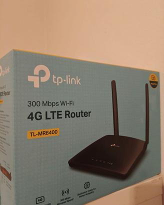 MODEM TP-LINK 4G LTE ROUTER TL-MR6400 300MPBS WIFI
