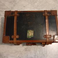 valigia pelle anni 40 50 