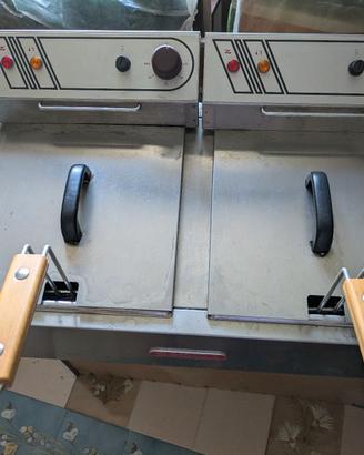 Friggitrice professionale doppia