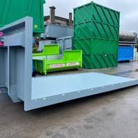 CONTAINER A PIANALE SENZA SPONDE CON CODA A ZER