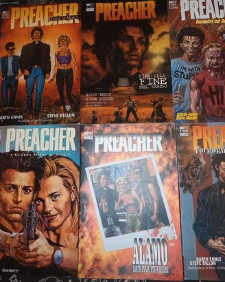 PREACHER SERIE COMPLETA ( 1a ed. magic press)
