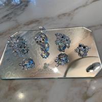 Set animali con vassoio brand Svarovsky