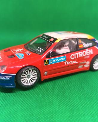 Citroën Xsara WRC SCX Slot Car - C. Sainz - 1:32