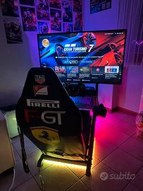 Postazione di guida next level racing f gt