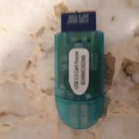 USB 2.0 Card reader con scheda con 128 mb
