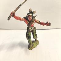 Soldatino Xiloplasto Patent Indiano con Fucile 