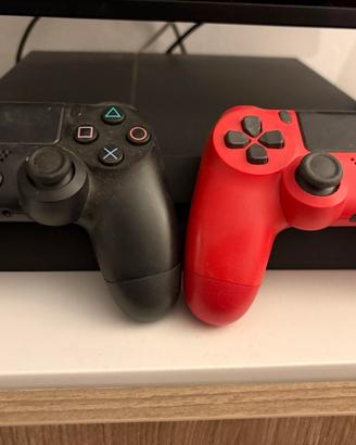 PlayStation 4+2 Joystick+ 7 giochi
