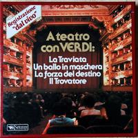 VINILI LIRICA "A TEATRO CON VERDI" Cofanetto