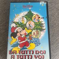 Vhs “Da tutti noi a tutti voi” Walt Disney