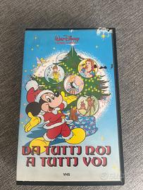 Vhs “Da tutti noi a tutti voi” Walt Disney