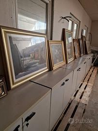 quadri con vetro e cornice