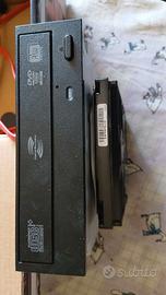 Hard Disk+Lettore dvd+Antenna
