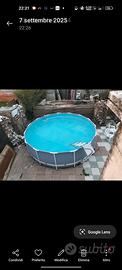 piscina con pompa