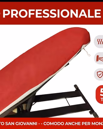 Asse da Stiro Professionale Polti Piano Riscaldato