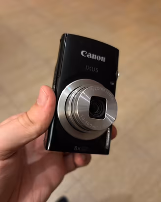 Fotocamera Canon IXUS 185 Nera + Kit Completo Y2K