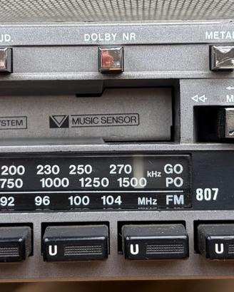 Autoradio d’epoca.