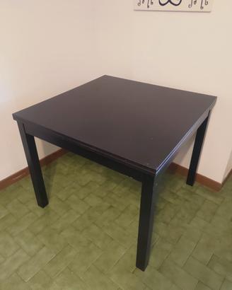 Tavolo allungabile nero ikea bjursta