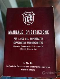 Manuale D'istruzione Per L'uso Del Supertester 