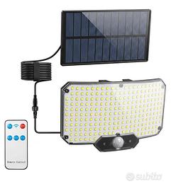 Smart solar 234 led da parete con sensore.
