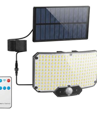 Smart solar 234 led da parete con sensore.