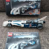 Lego Technic Auto da Corsa Pull Back