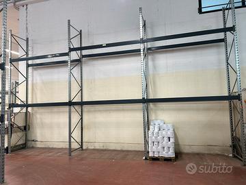 Scaffalature metalliche industriali porta pallet