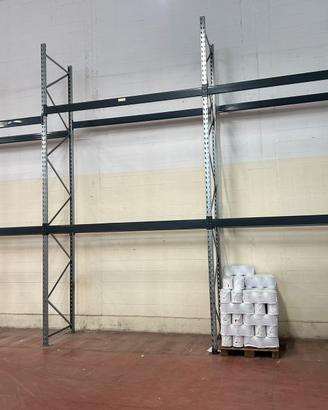Scaffalatura metallica industriale porta pallet