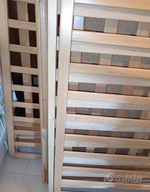 lettino Sbarre Pali con materasso