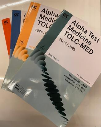Alpha test, Medicina Tolc-Med 2024-2025