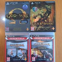 Lotto God of War collezione completa ps3