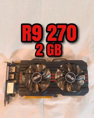 AMD Radeon r9 270 2gb vram Asus 