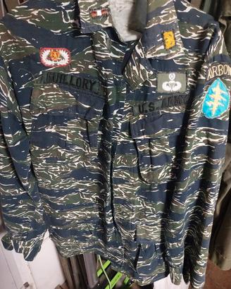 Tiger Stipe vietnam USA completa no elmetto 