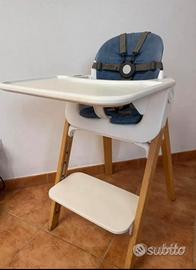 Seggiolone sedia evolutiva Stokke Steps