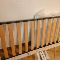 letto singolo con struttura +rete