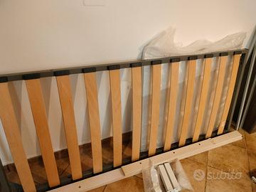 letto singolo con struttura +rete