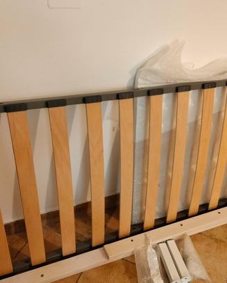 letto singolo con struttura +rete