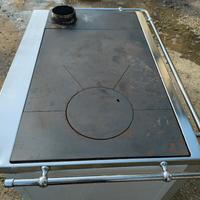 stufa a legna - cucina economica