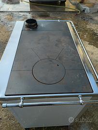 stufa a legna - cucina economica