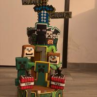 Torta finta minecraft