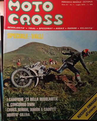 rivista MOTOCROSS numero 7 del 1973