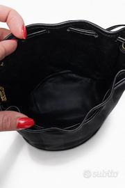 Fendi Vintage Pequin Bucket Bag