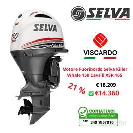 Motore Fuoribordo 150 XSR 165 Selva Killer Wale