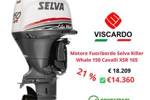 Motore Fuoribordo 150 XSR 165 Selva Killer Wale