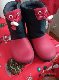 scarponi da neve bimbo crocs