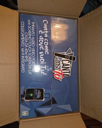 Canta Tu Karaoke Touch Screen 14" 40W 2 Microfoni
