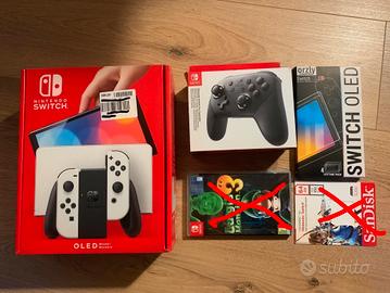 Nintendo switch oled+pro controller